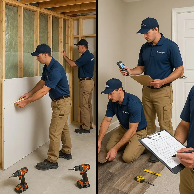 Repairs and Reconstruction process in Royalton, MN