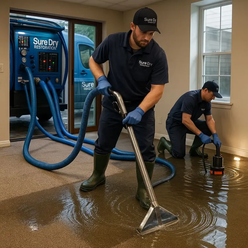 Water Extraction and Removal process in Royalton, MN
